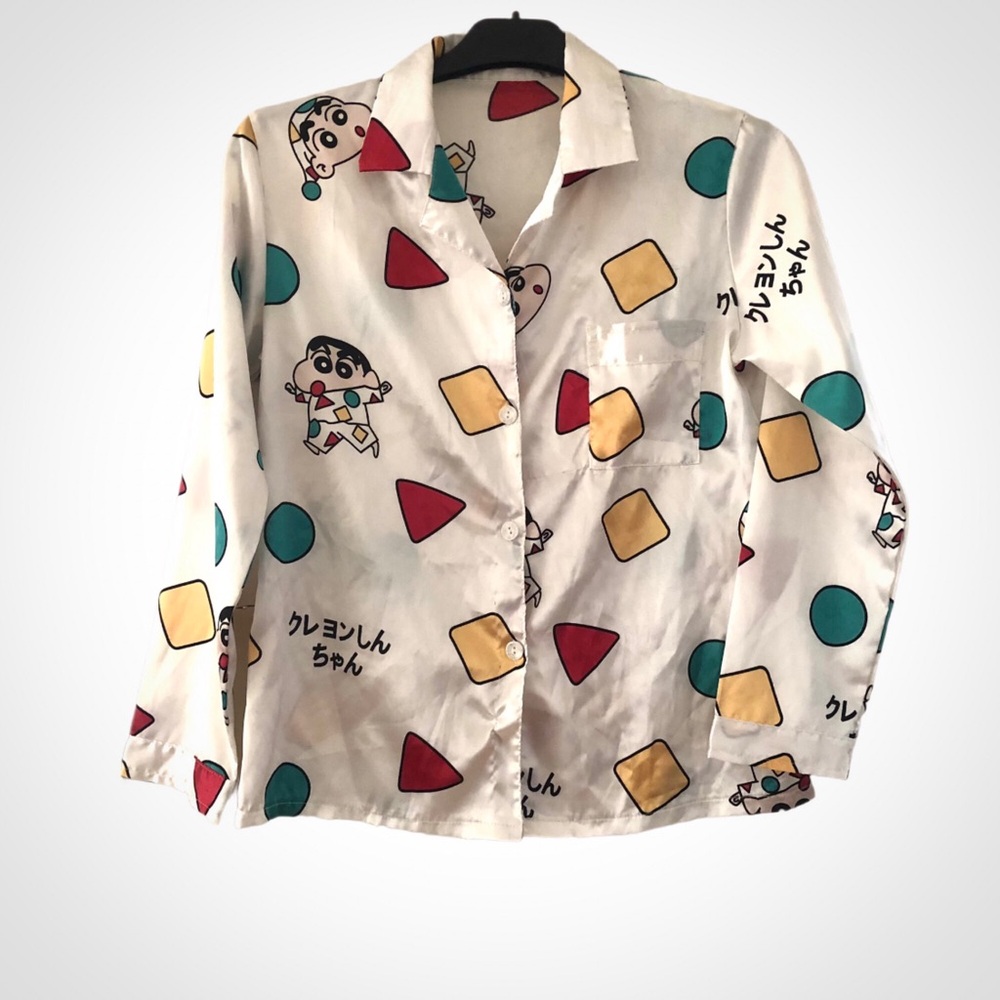 Crayon Shin Chan Pajama Shirt